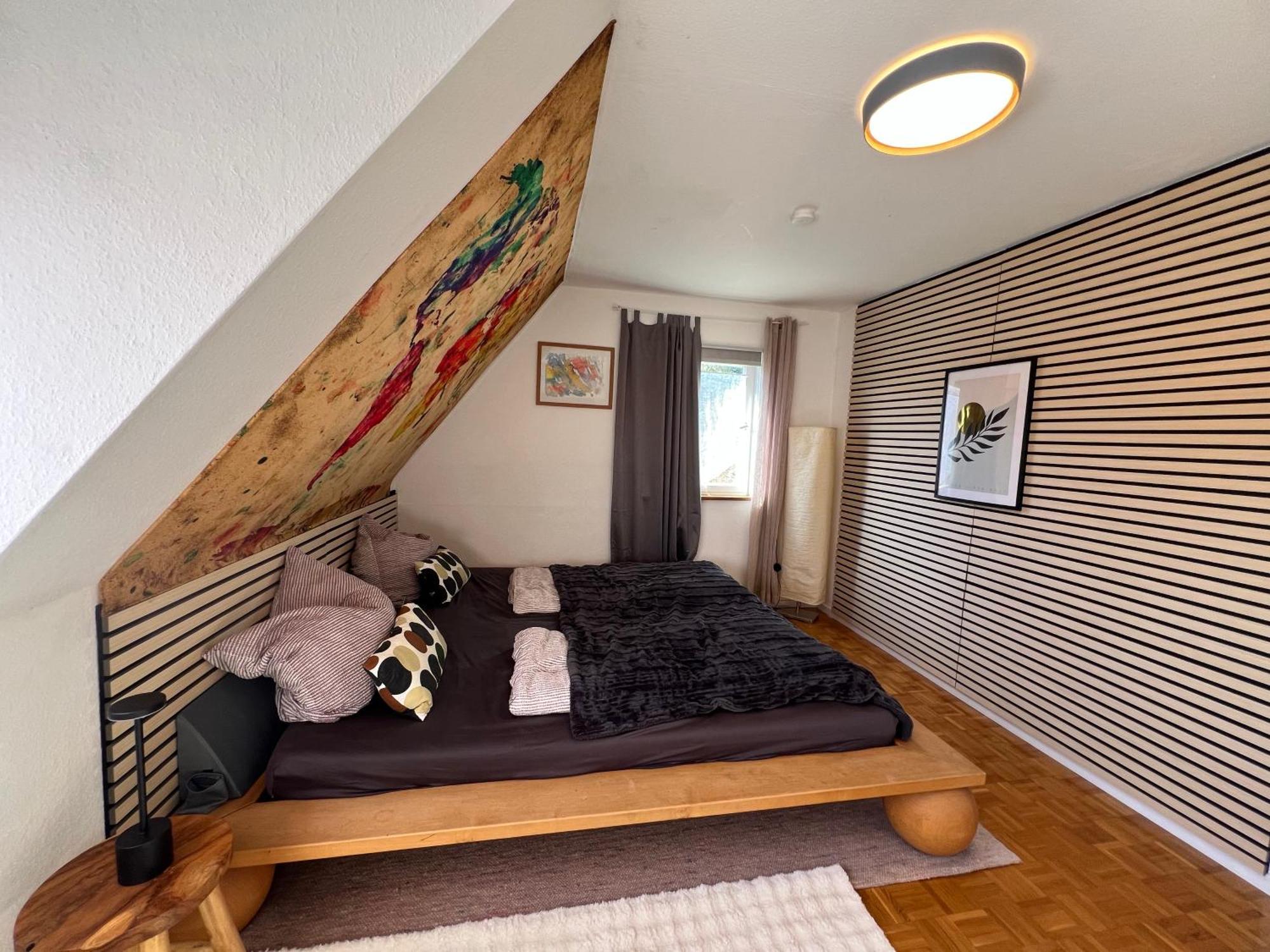 Ferieninrosengarten 1 Zi Appartement 190 Cm Deckenhoehe Oder Grosse 4 Zi Dg Whg Exterior foto